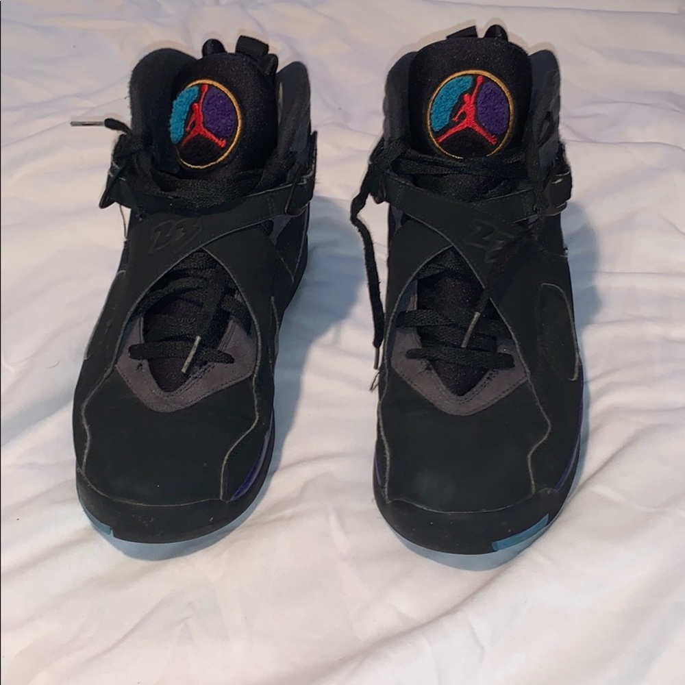 Air Jordan aqua 8’s size 10(2015)